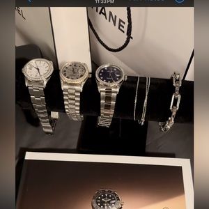 Rolex watches. Request a live to see these beauties and to see unlisted watches